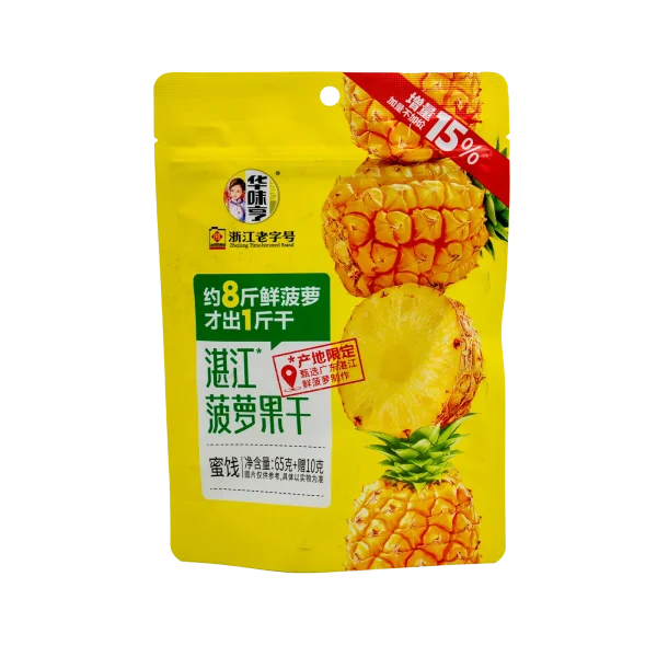 华味亨菠萝果干<br><br>Piñas secas