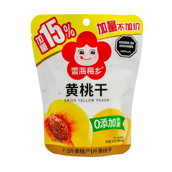雪海梅乡黄桃干<br><br>Melocotones amarillos y secos