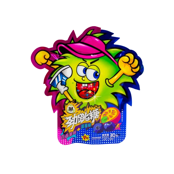 百达劲跳糖百香果+蓝莓味<br><br>Dulce explosión sabor a arándanos y fruta pasión