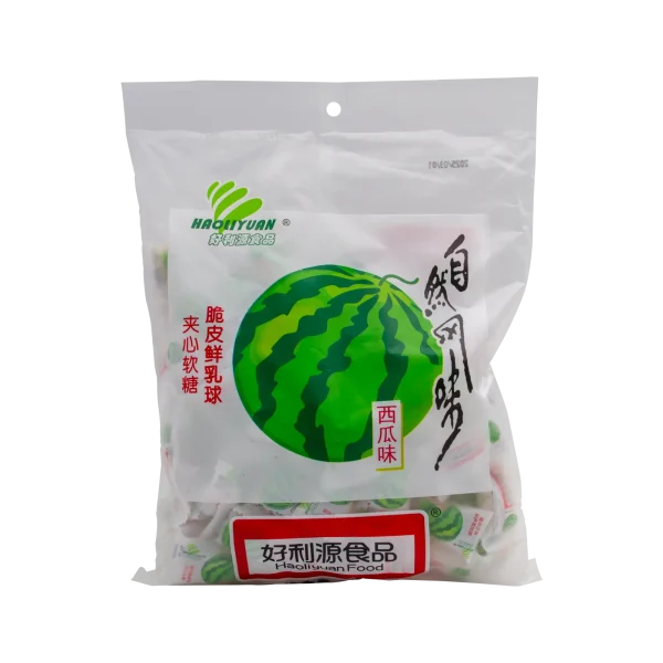 Caramelo blando de leche con sabor a Sandia