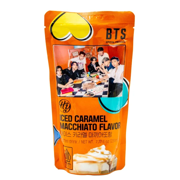 焦糖冰咖啡饮料<br><br>Bebida De Café Frio Caramelo