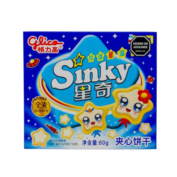 格力高星奇牛奶味<br><br>Galletas Sandwich sabor Leche Sinky