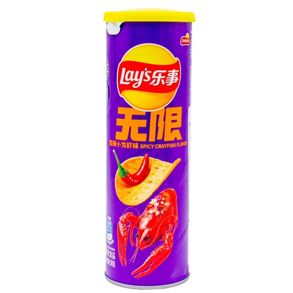乐事薯片香辣小龙虾味<br><br>Patatas Fritas con Sabor a Langostinos Picantes