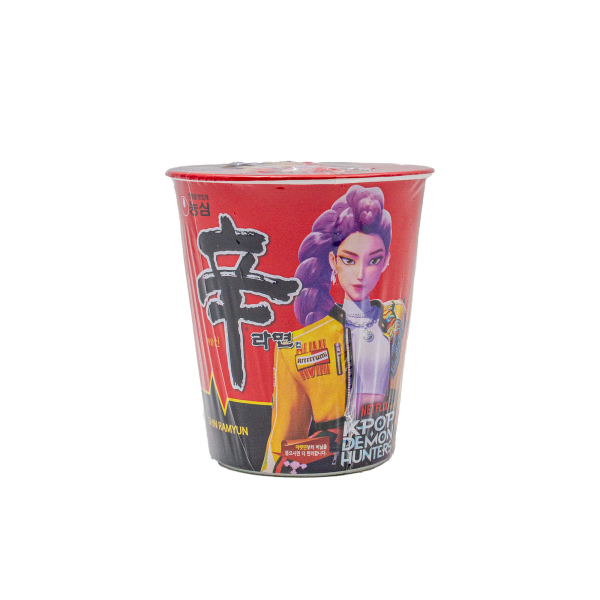 迷你辛拉面辣味韩流恶魔猎人<br><br>Ramen Mini Shin Ramyn Picante K-Pop Demon Hunters