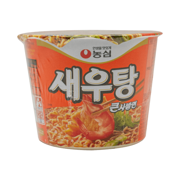 虾桶拉面微辣<br><br>Ramen Barril de Camarón un poco Picante