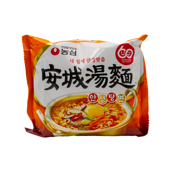 安城汤拉面，微辣豆酱口味<br><br>Ramen Anseongtang sabor Pasta de Soja picante suave
