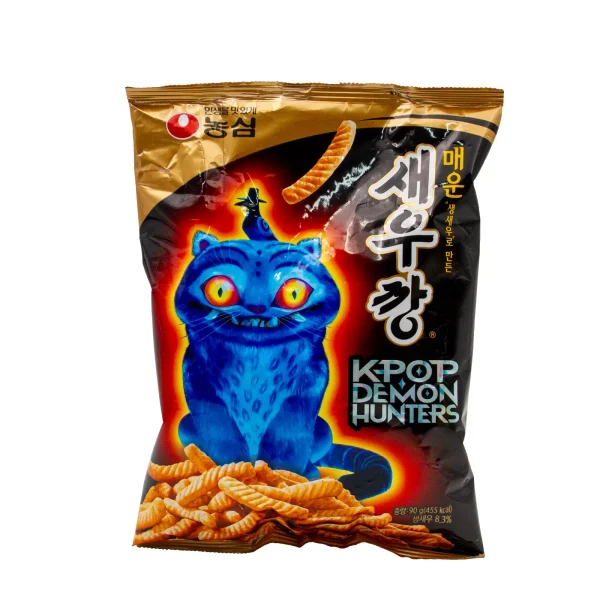 Snack Crujiente De Camarones Picante K-Pop Demon Hunters