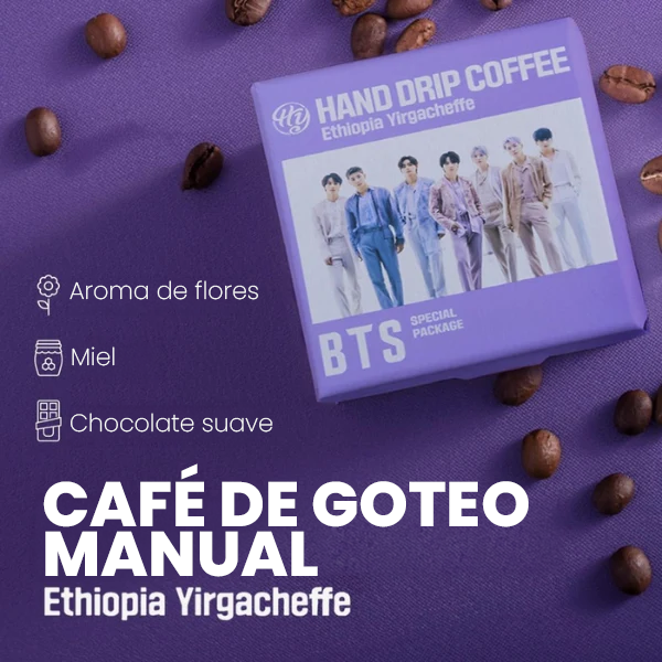 Cafe de goteo manual BTS